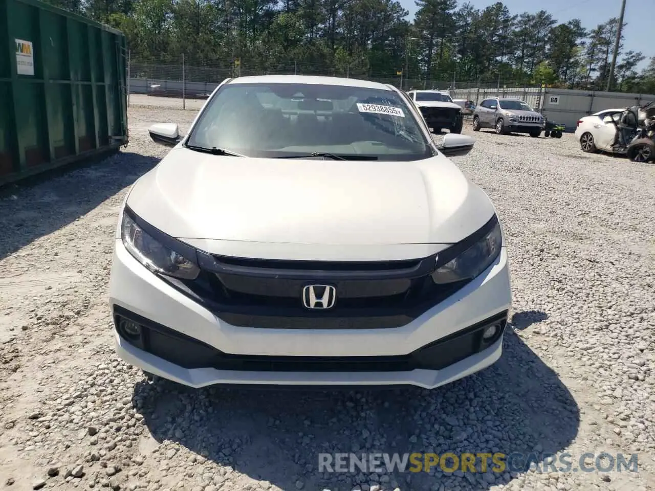 5 Photograph of a damaged car 2HGFC4B80KH304540 HONDA CIVIC 2019
