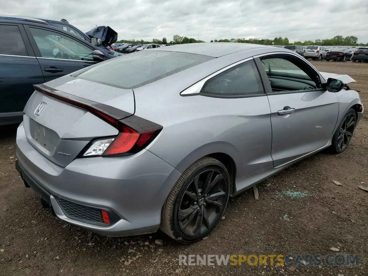 3 Photograph of a damaged car 2HGFC4B80KH306661 HONDA CIVIC 2019
