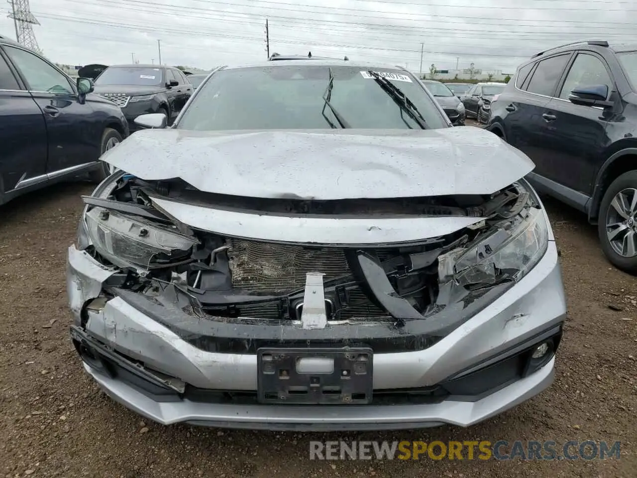 5 Photograph of a damaged car 2HGFC4B80KH306661 HONDA CIVIC 2019