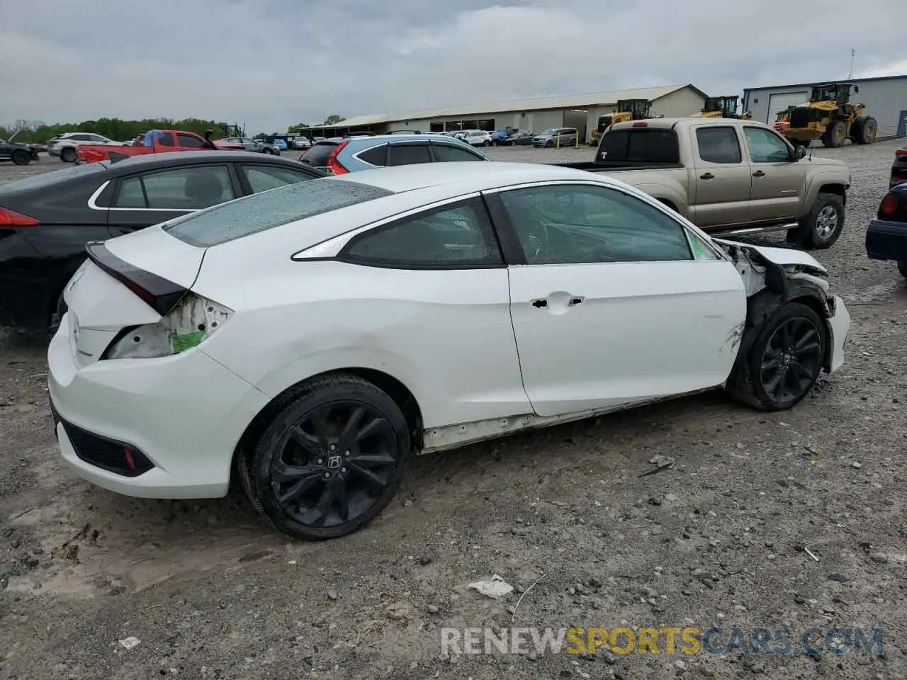 3 Photograph of a damaged car 2HGFC4B80KH309558 HONDA CIVIC 2019