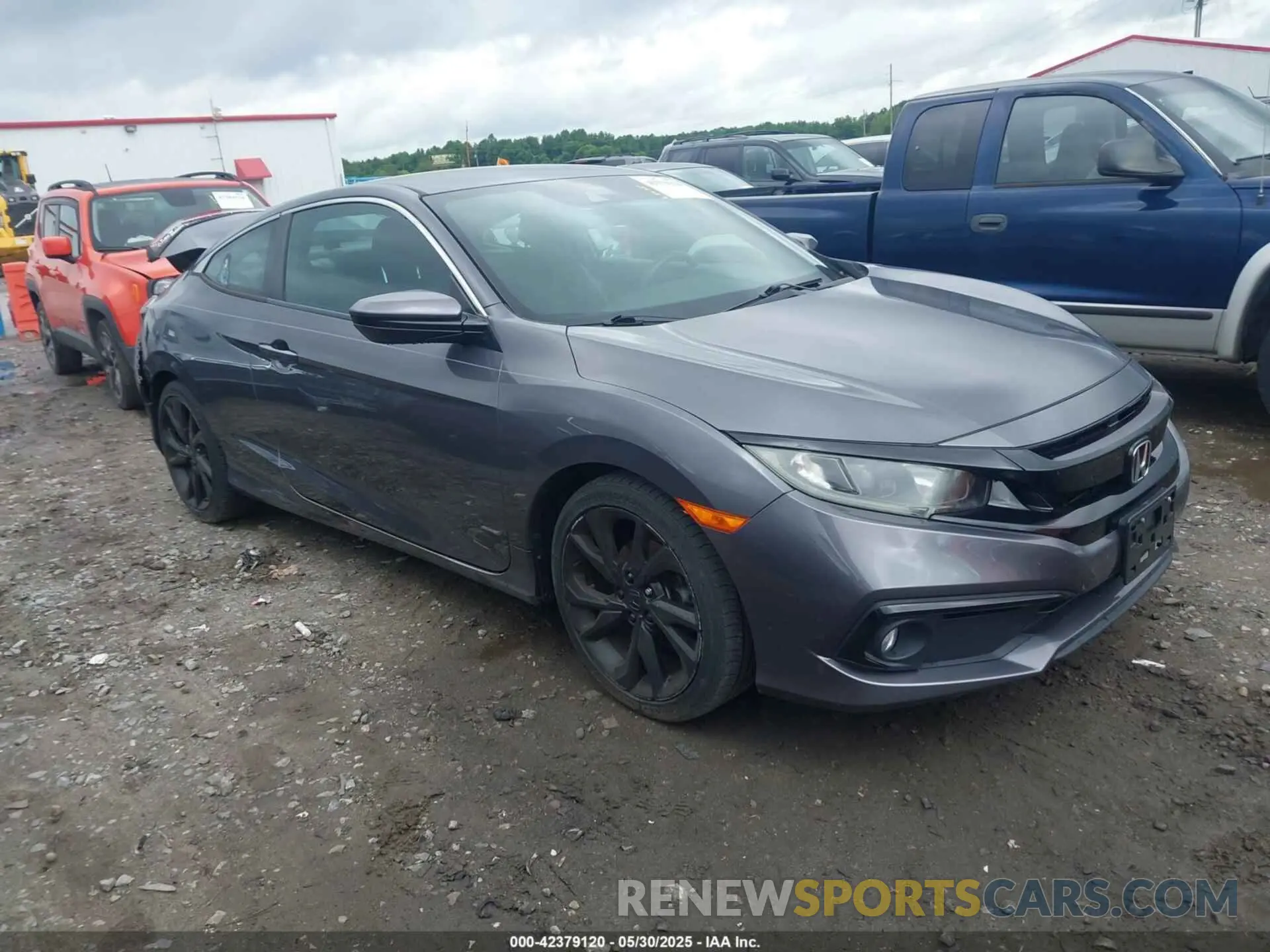 1 Photograph of a damaged car 2HGFC4B82KH301283 HONDA CIVIC 2019