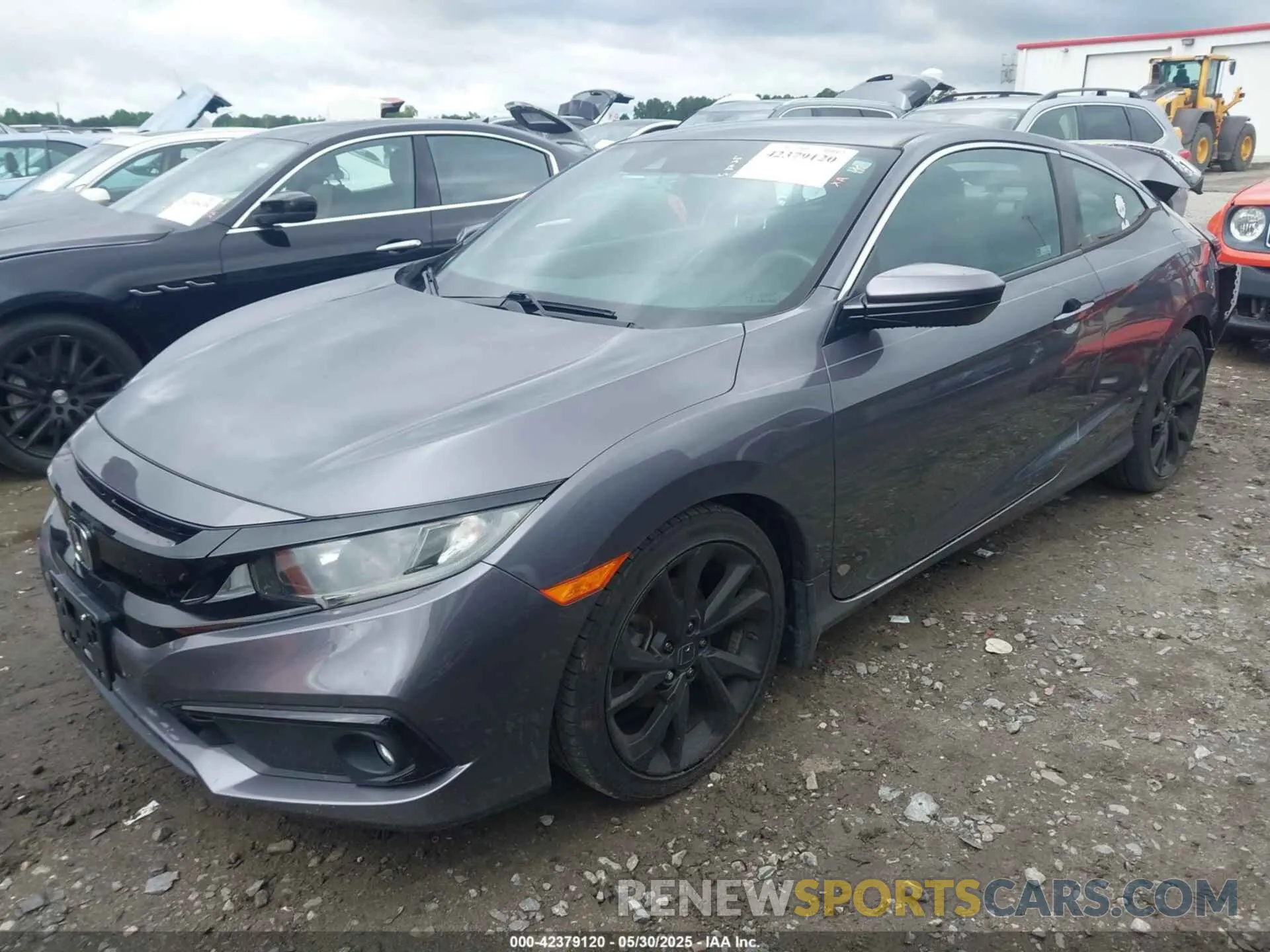 2 Photograph of a damaged car 2HGFC4B82KH301283 HONDA CIVIC 2019