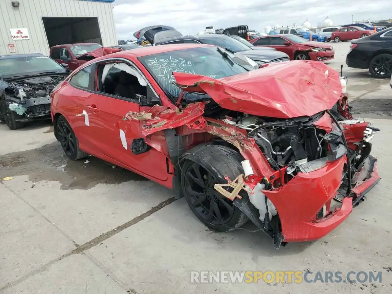 4 Photograph of a damaged car 2HGFC4B82KH310291 HONDA CIVIC 2019
