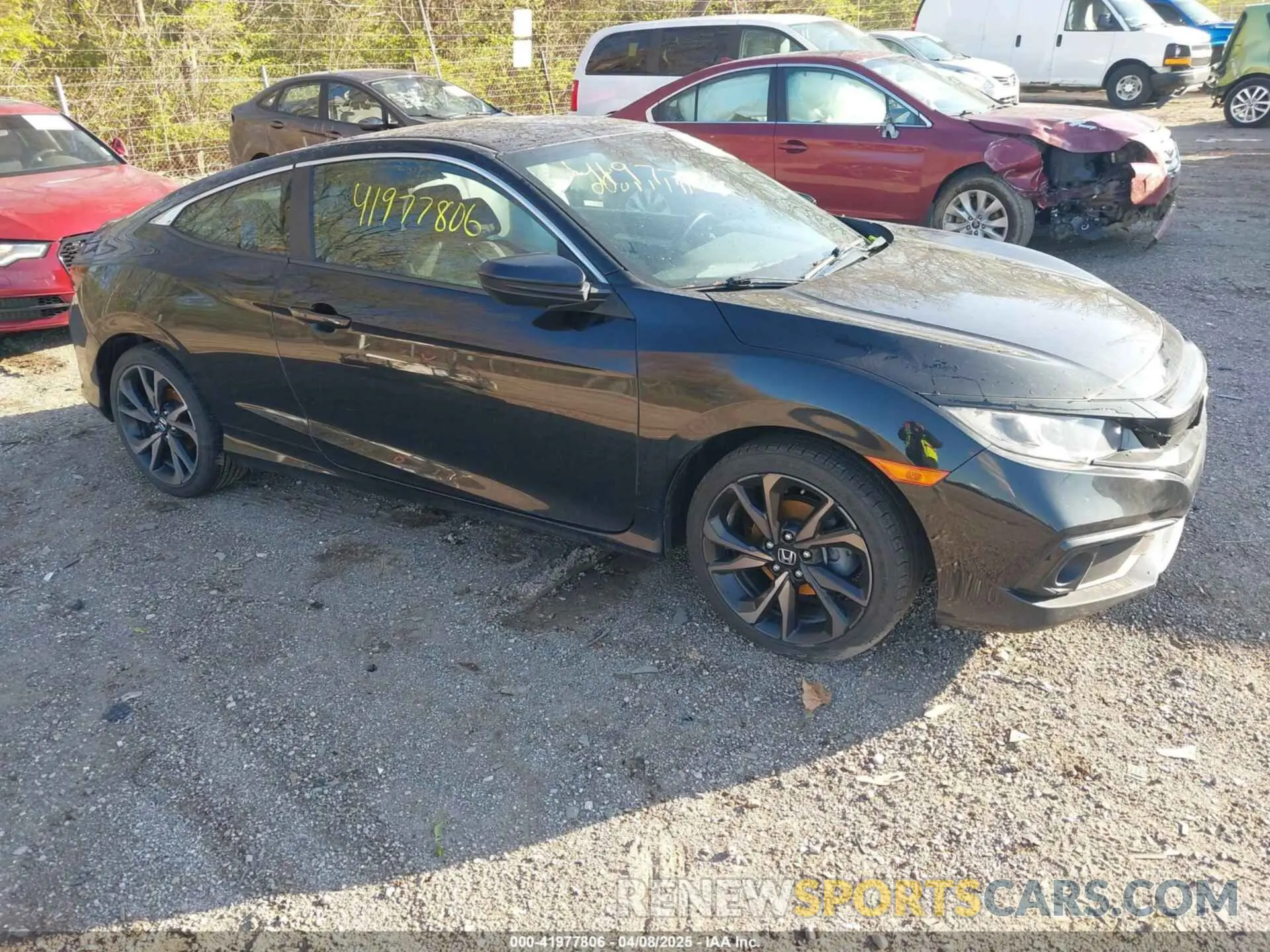 1 Photograph of a damaged car 2HGFC4B83KH307108 HONDA CIVIC 2019