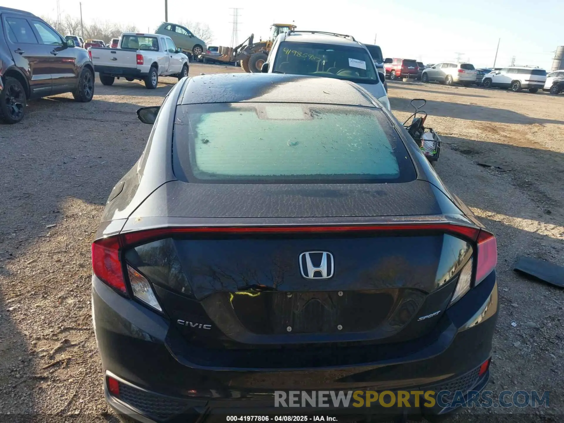 16 Photograph of a damaged car 2HGFC4B83KH307108 HONDA CIVIC 2019