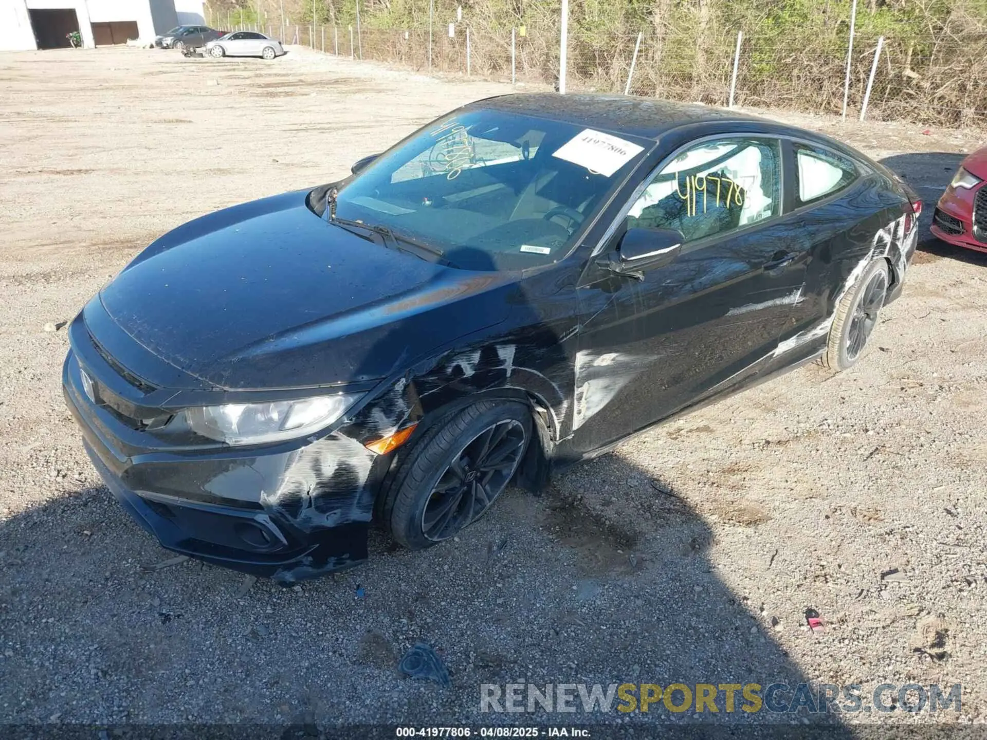 2 Photograph of a damaged car 2HGFC4B83KH307108 HONDA CIVIC 2019