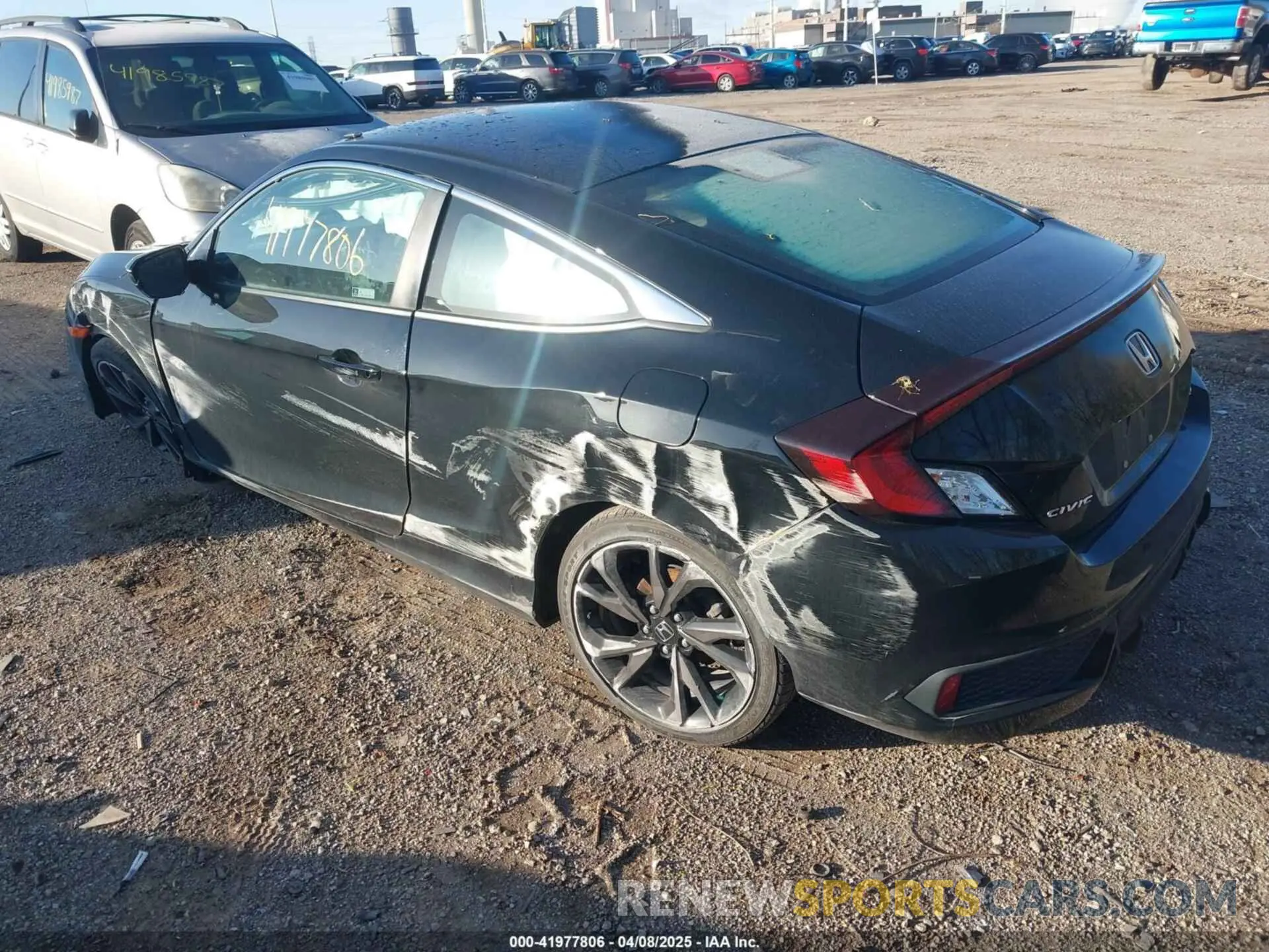 3 Photograph of a damaged car 2HGFC4B83KH307108 HONDA CIVIC 2019