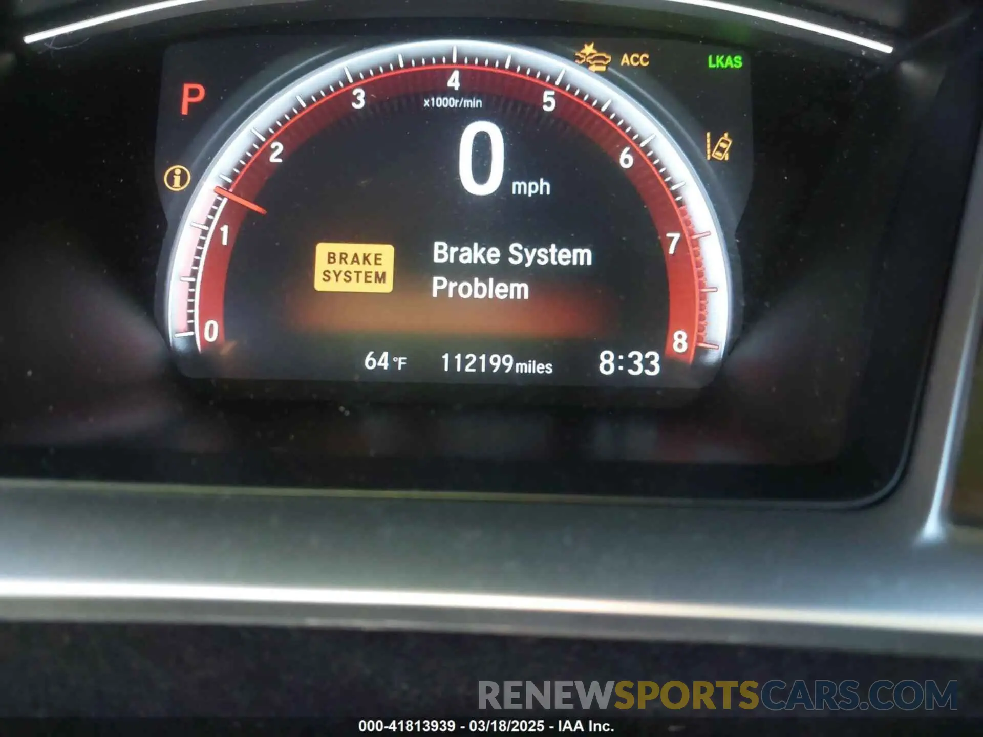 7 Photograph of a damaged car 2HGFC4B84KH305724 HONDA CIVIC 2019