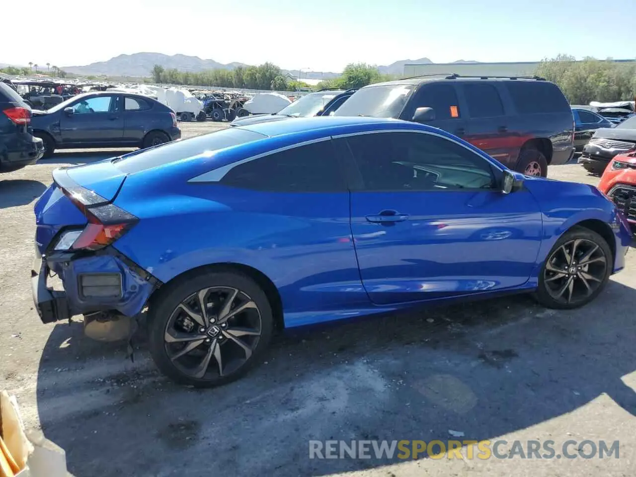 3 Photograph of a damaged car 2HGFC4B84KH305819 HONDA CIVIC 2019