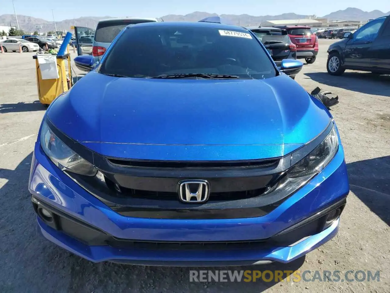 5 Photograph of a damaged car 2HGFC4B84KH305819 HONDA CIVIC 2019