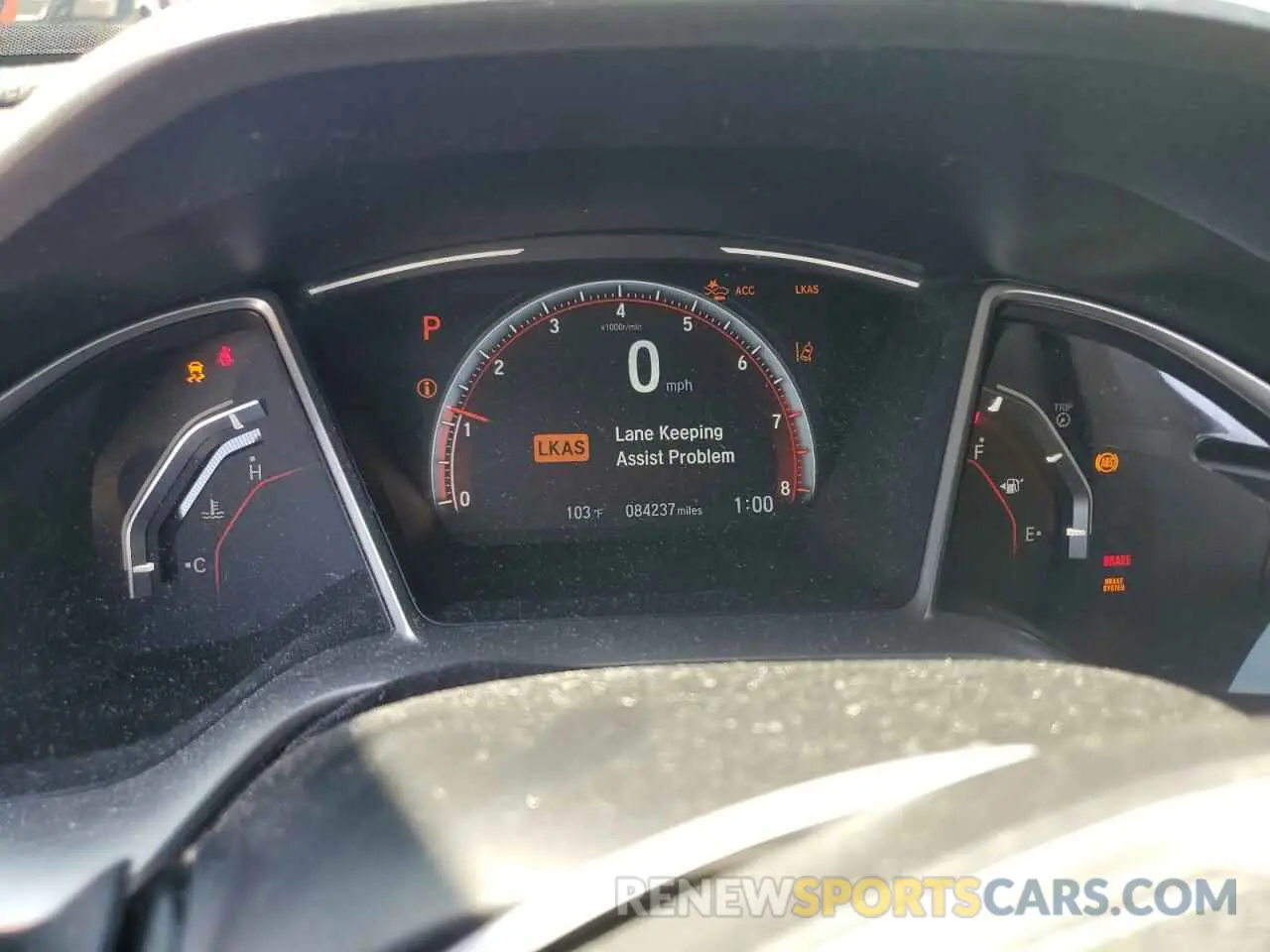 9 Photograph of a damaged car 2HGFC4B84KH305819 HONDA CIVIC 2019