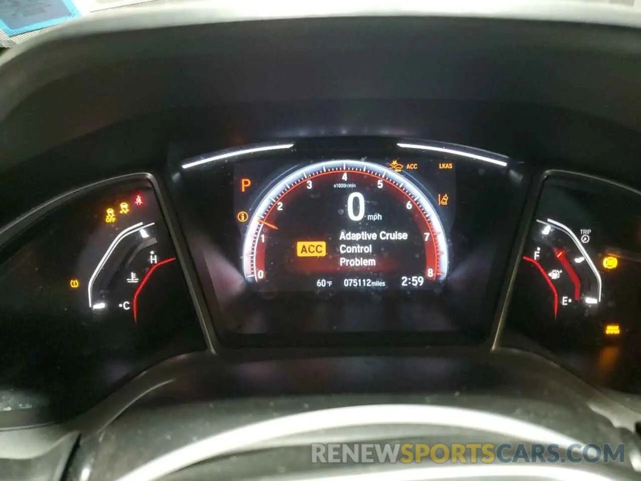 9 Photograph of a damaged car 2HGFC4B85KH301083 HONDA CIVIC 2019