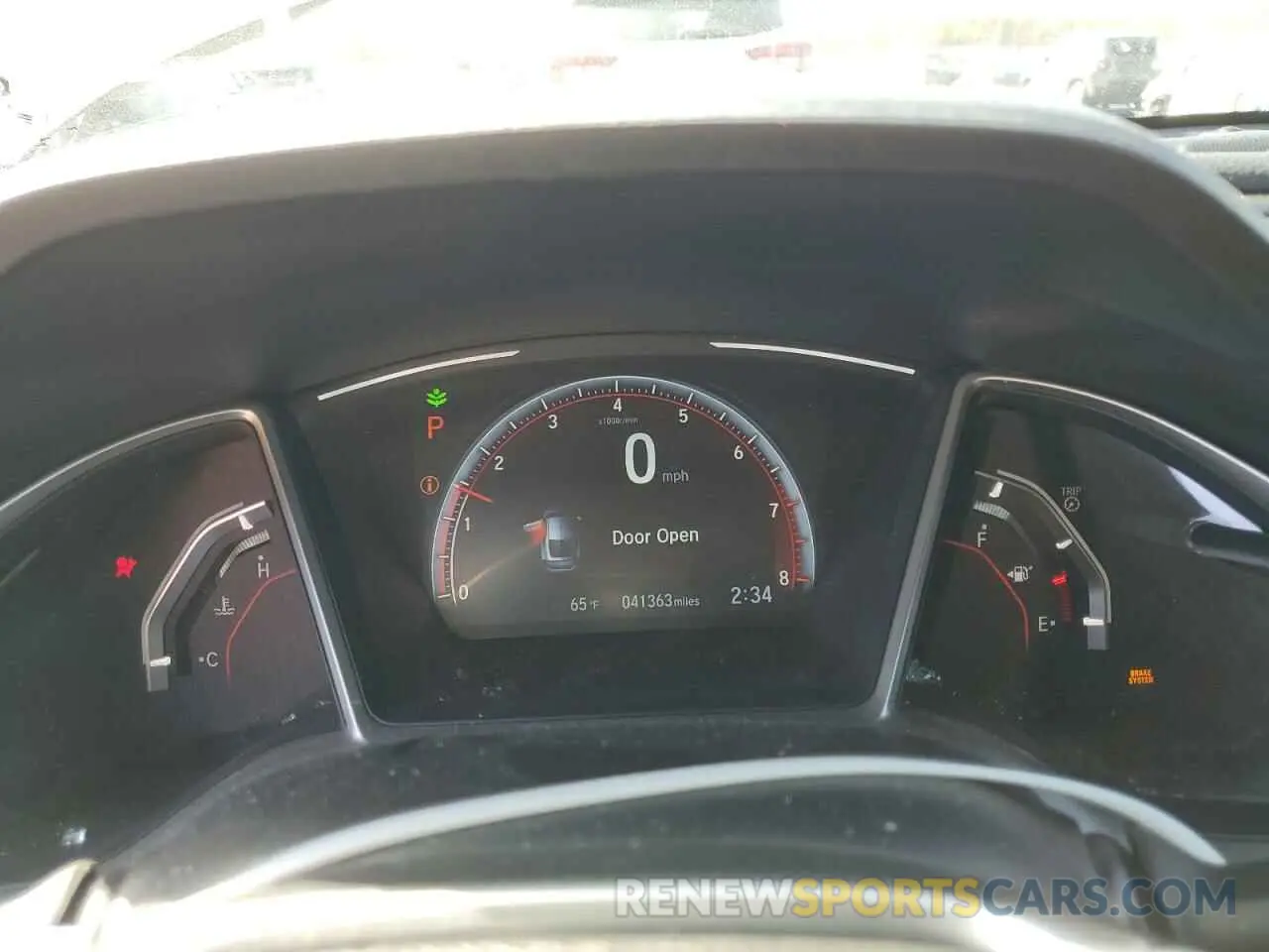 9 Photograph of a damaged car 2HGFC4B85KH305215 HONDA CIVIC 2019