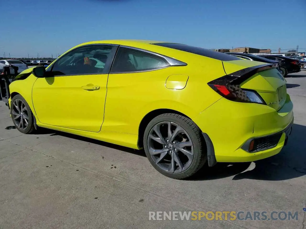 2 Photograph of a damaged car 2HGFC4B86KH306356 HONDA CIVIC 2019