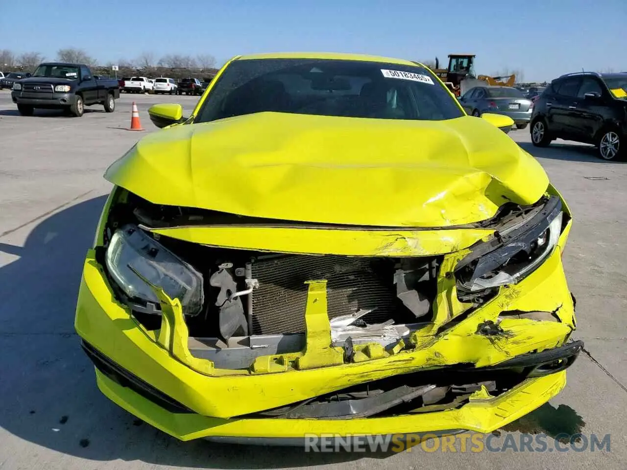 5 Photograph of a damaged car 2HGFC4B86KH306356 HONDA CIVIC 2019