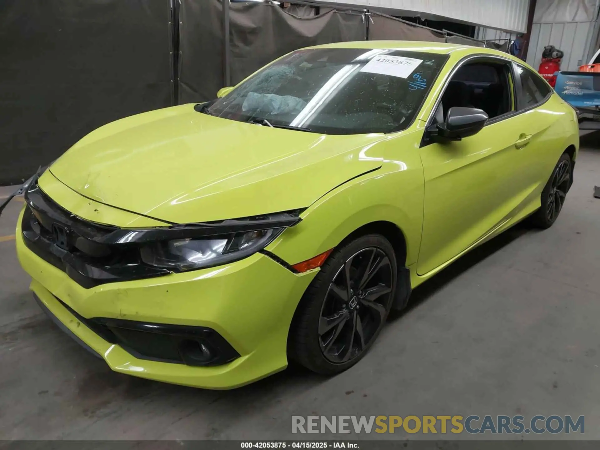 2 Photograph of a damaged car 2HGFC4B88KH305211 HONDA CIVIC 2019