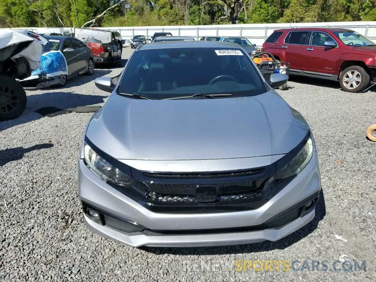 5 Photograph of a damaged car 2HGFC4B8XKH305971 HONDA CIVIC 2019