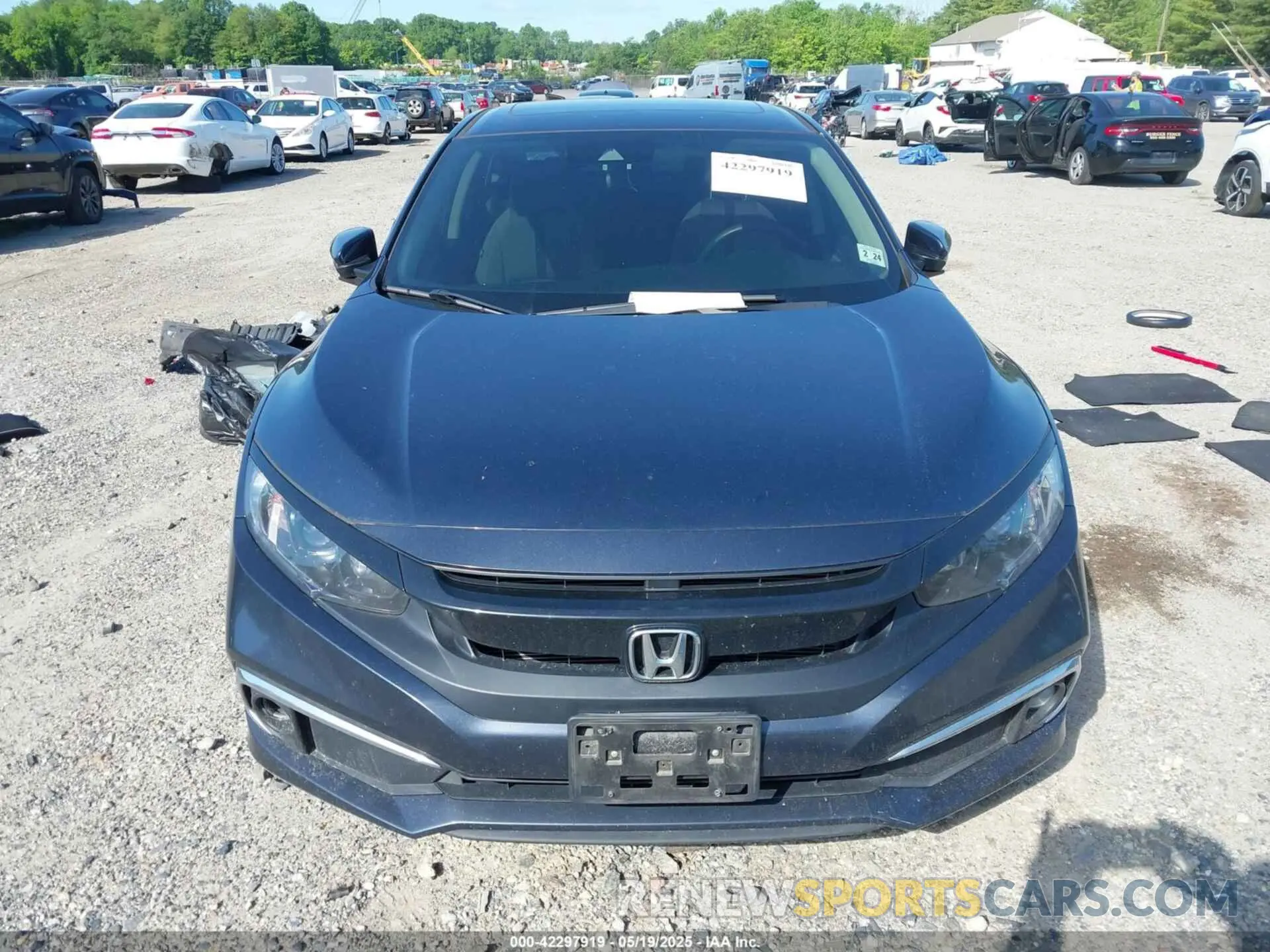 12 Photograph of a damaged car JHMFC1F30KX006740 HONDA CIVIC 2019
