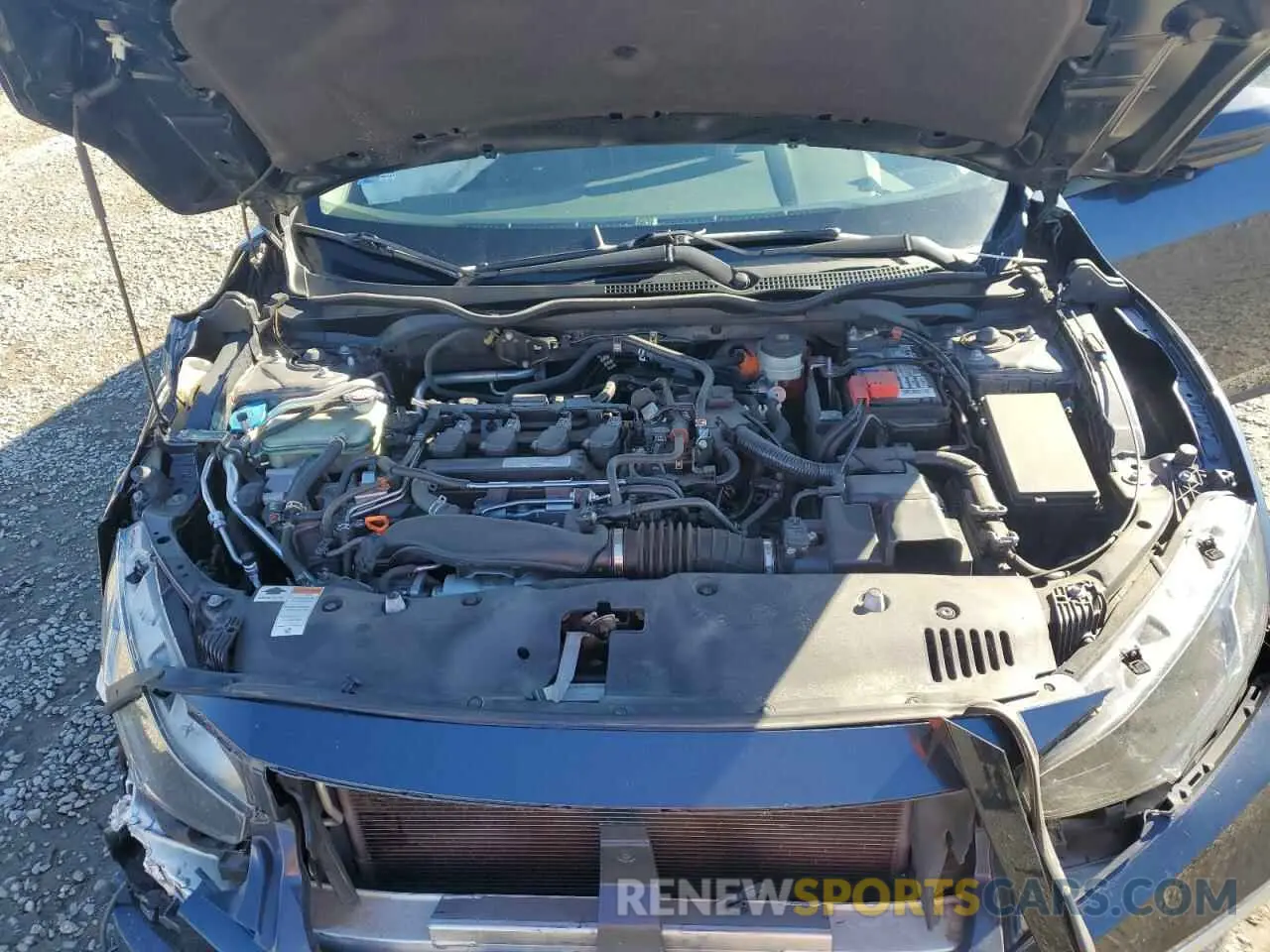 11 Photograph of a damaged car JHMFC1F31KX001921 HONDA CIVIC 2019