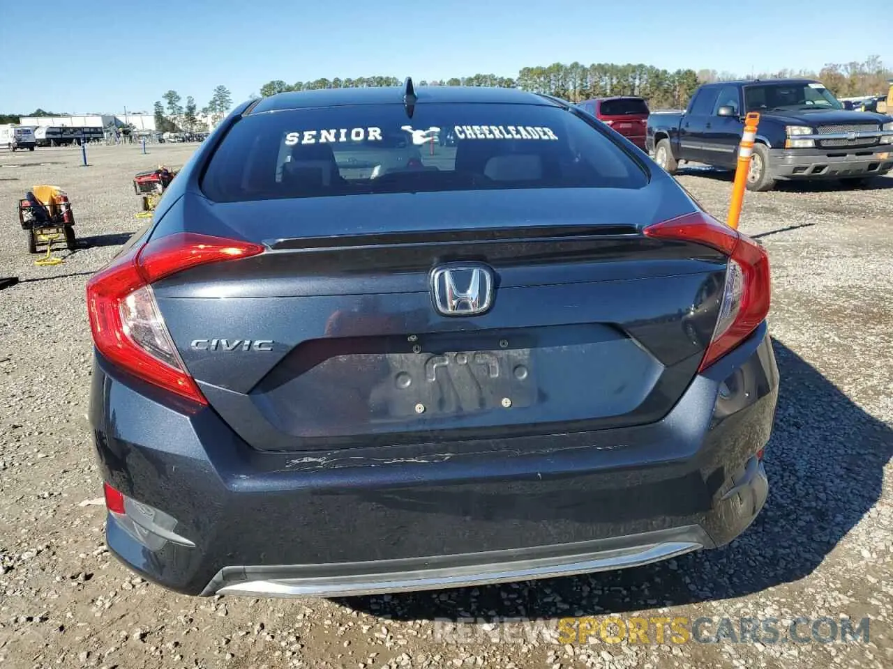 6 Photograph of a damaged car JHMFC1F31KX001921 HONDA CIVIC 2019