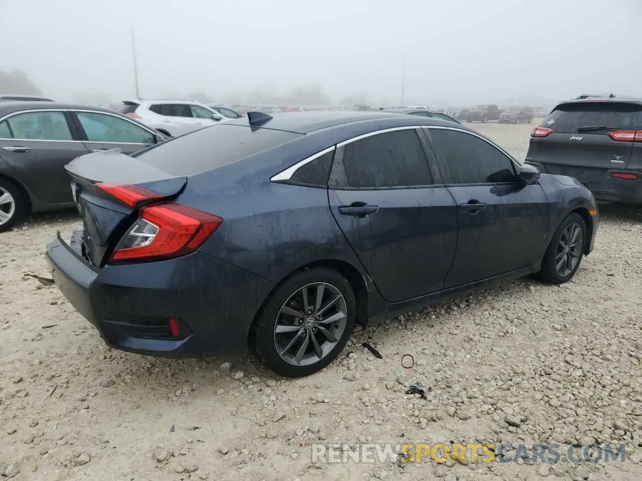 3 Photograph of a damaged car JHMFC1F31KX003734 HONDA CIVIC 2019