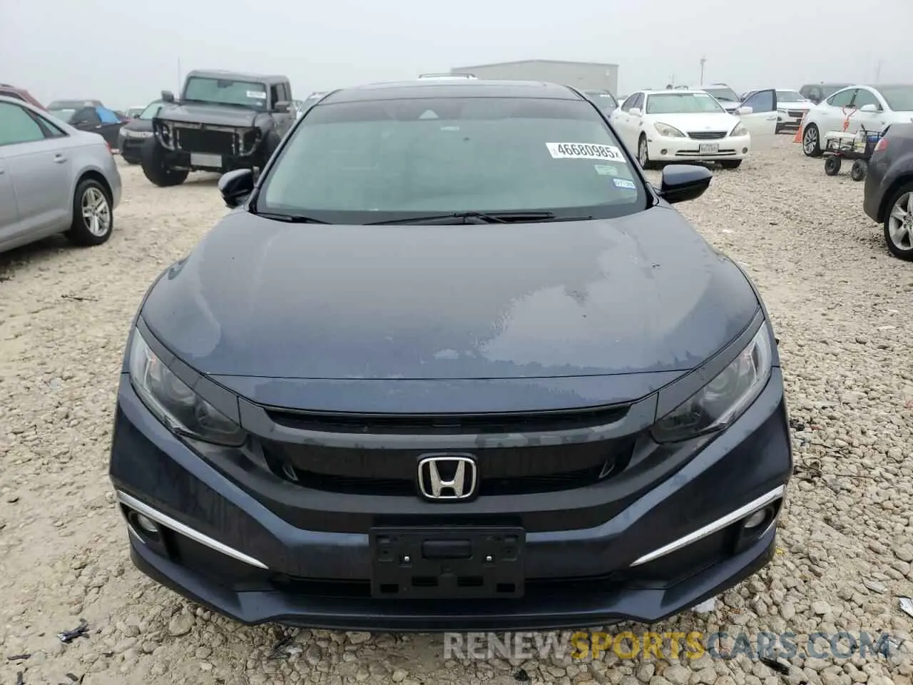 5 Photograph of a damaged car JHMFC1F31KX003734 HONDA CIVIC 2019
