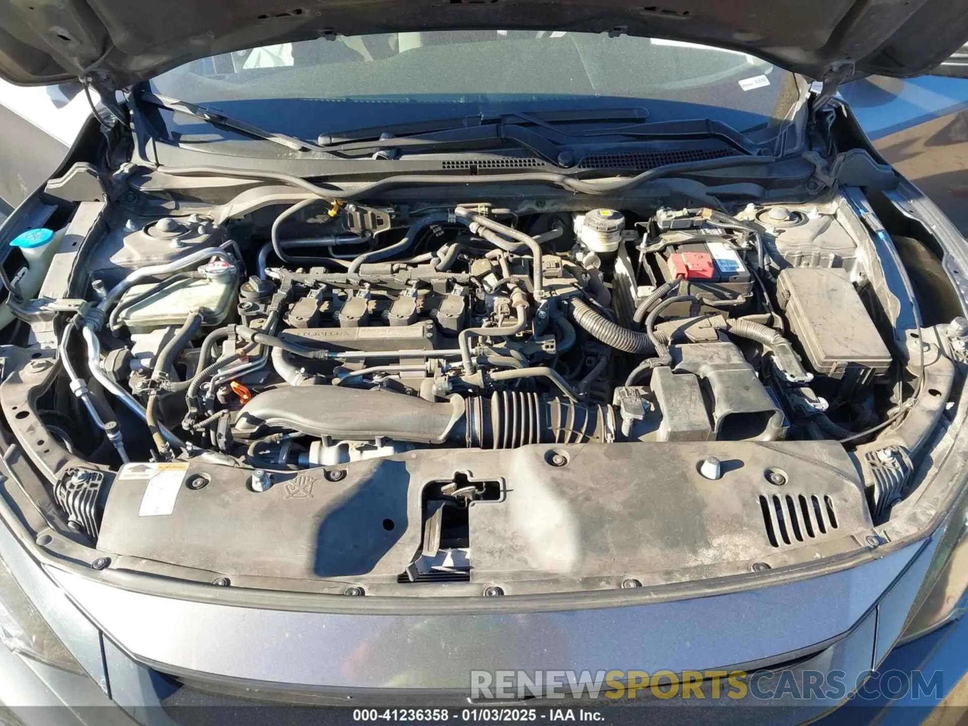 10 Photograph of a damaged car JHMFC1F31KX005497 HONDA CIVIC 2019