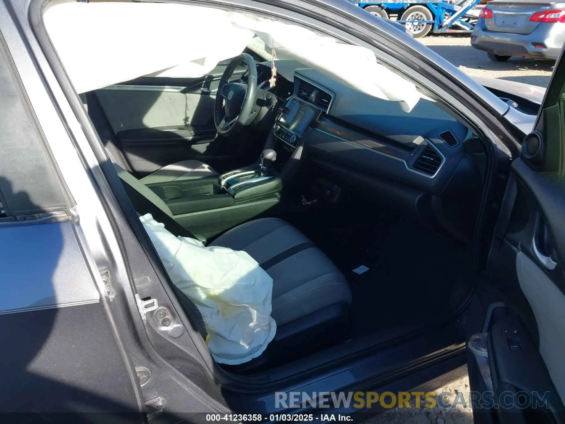 5 Photograph of a damaged car JHMFC1F31KX005497 HONDA CIVIC 2019