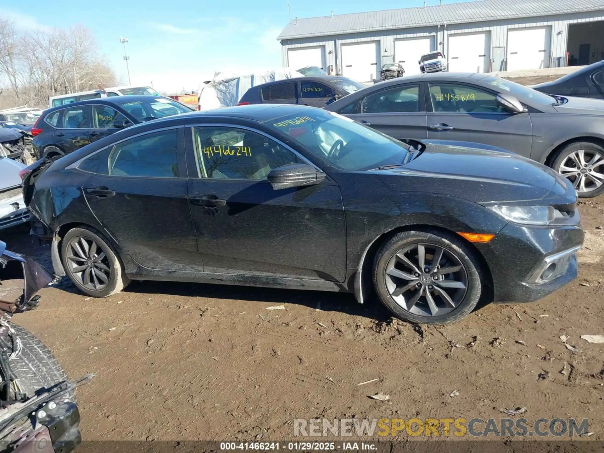 14 Photograph of a damaged car JHMFC1F31KX007184 HONDA CIVIC 2019