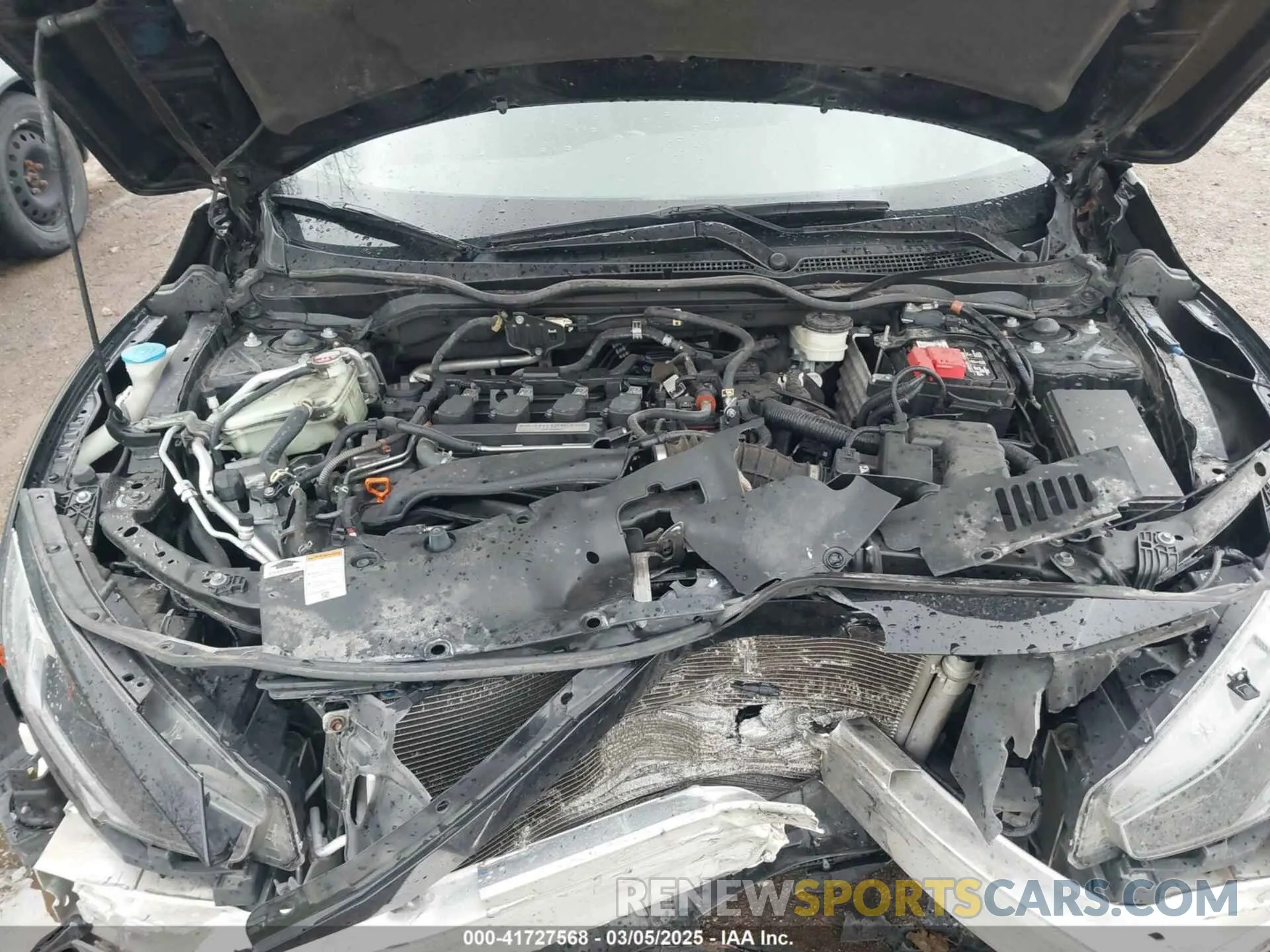 10 Photograph of a damaged car JHMFC1F32KX001734 HONDA CIVIC 2019