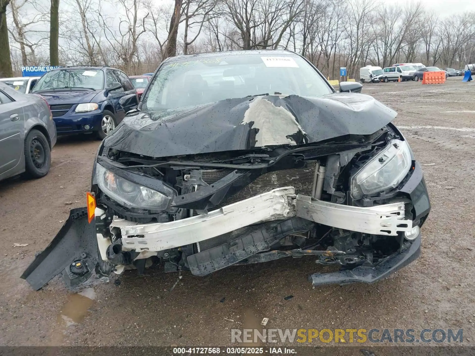 12 Photograph of a damaged car JHMFC1F32KX001734 HONDA CIVIC 2019