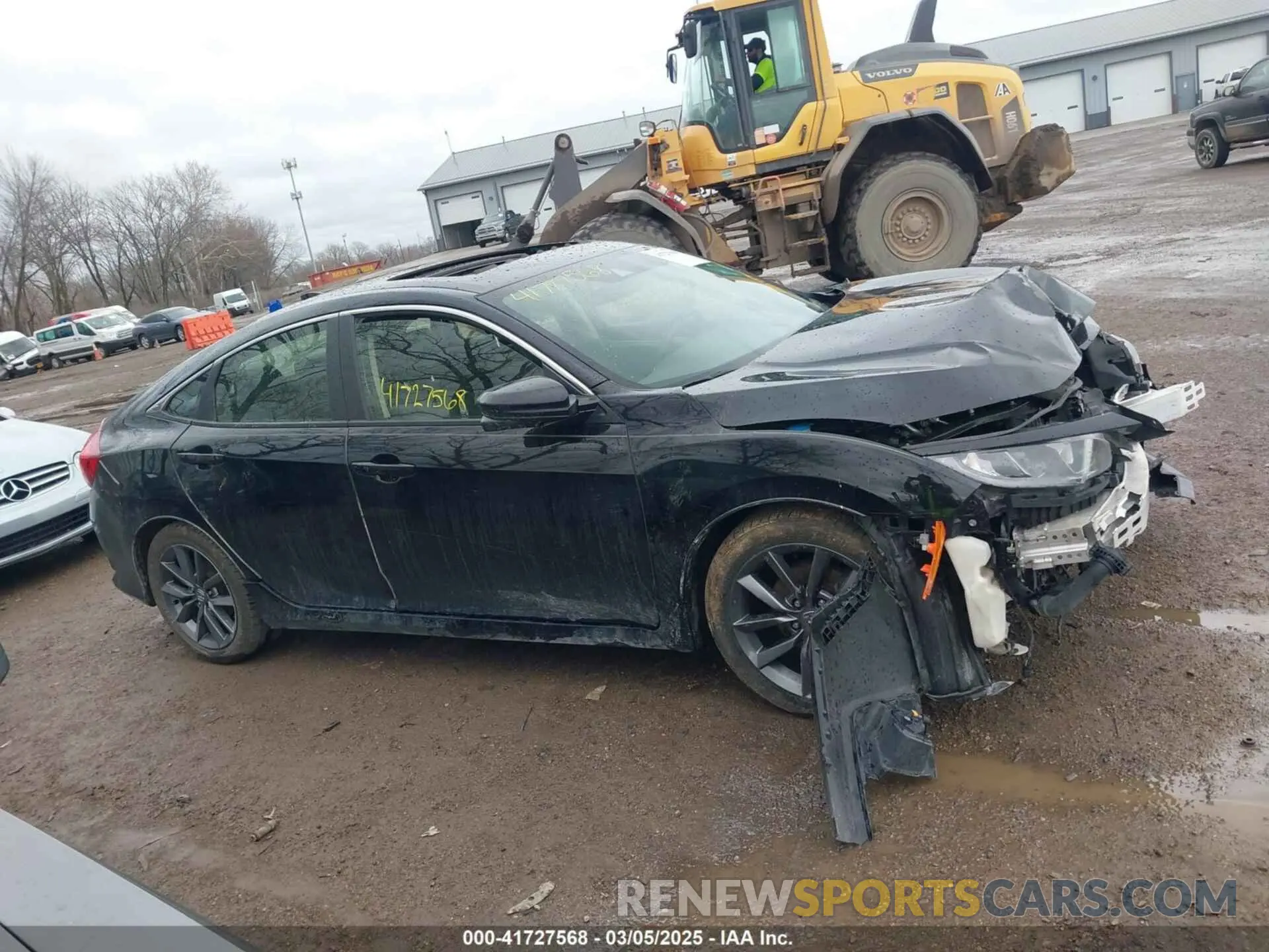 13 Photograph of a damaged car JHMFC1F32KX001734 HONDA CIVIC 2019