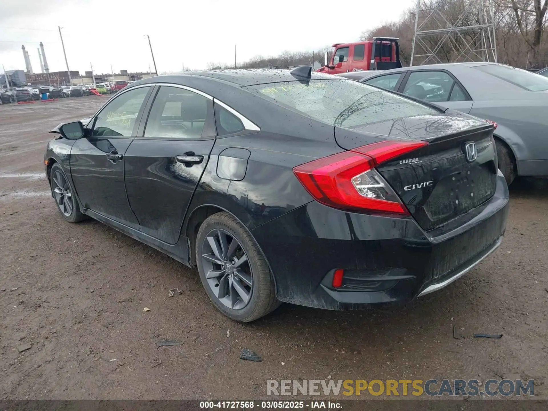 3 Photograph of a damaged car JHMFC1F32KX001734 HONDA CIVIC 2019