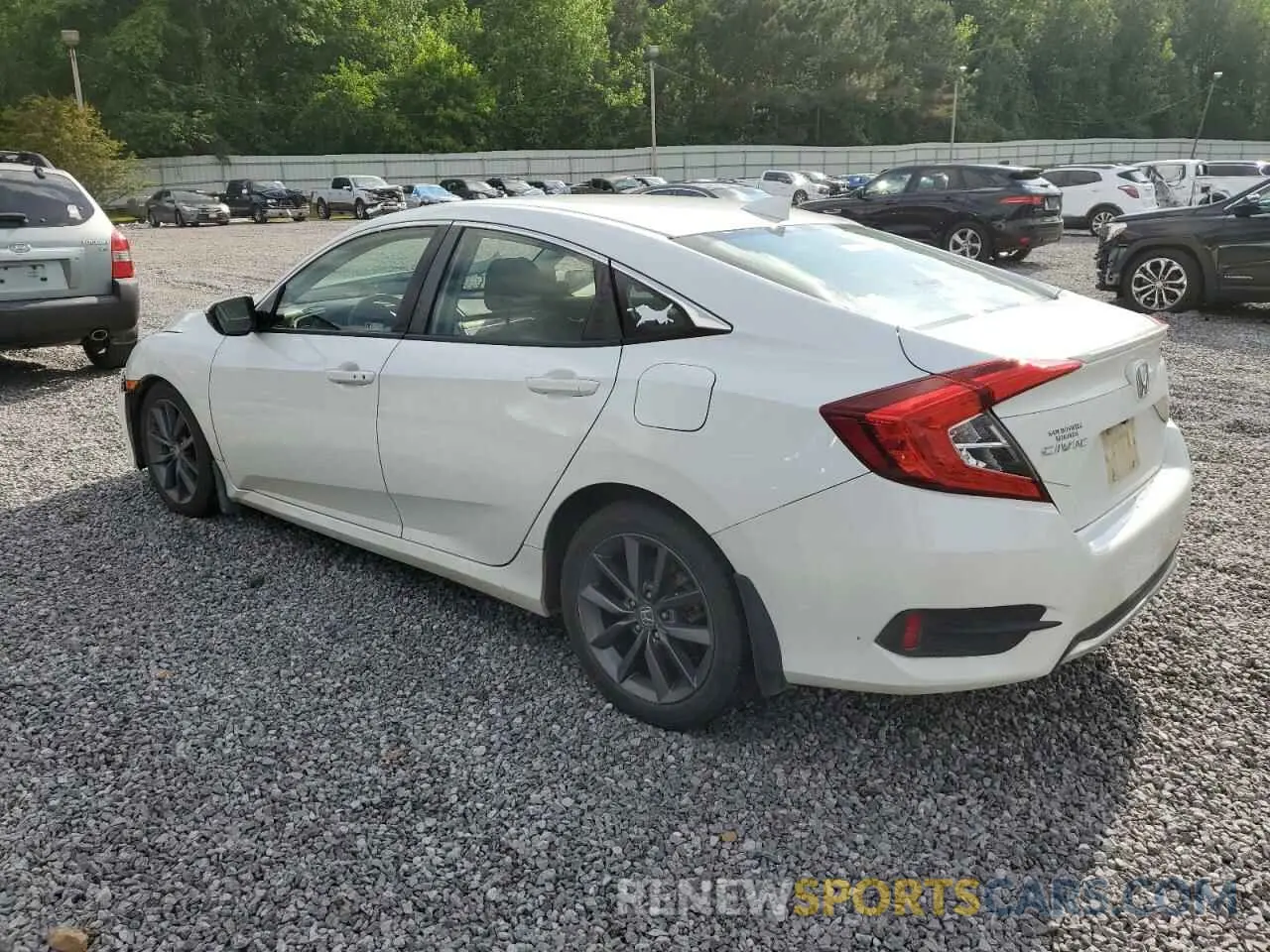 2 Photograph of a damaged car JHMFC1F34KX003601 HONDA CIVIC 2019