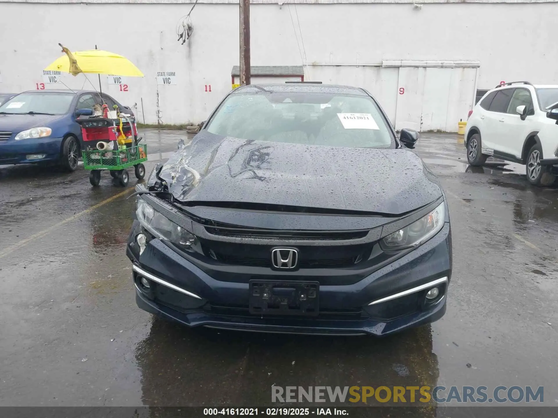 12 Photograph of a damaged car JHMFC1F34KX009754 HONDA CIVIC 2019
