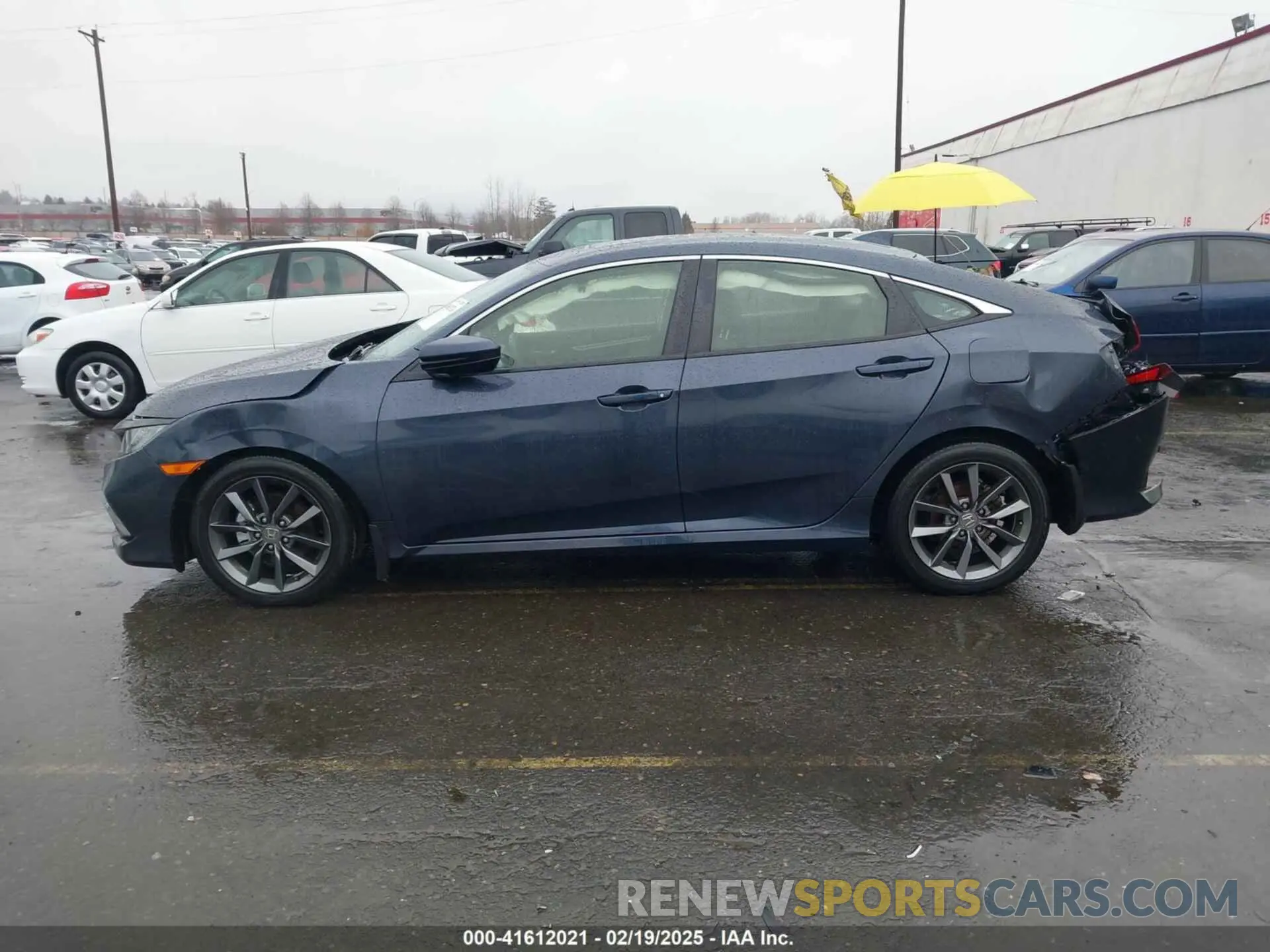 14 Photograph of a damaged car JHMFC1F34KX009754 HONDA CIVIC 2019