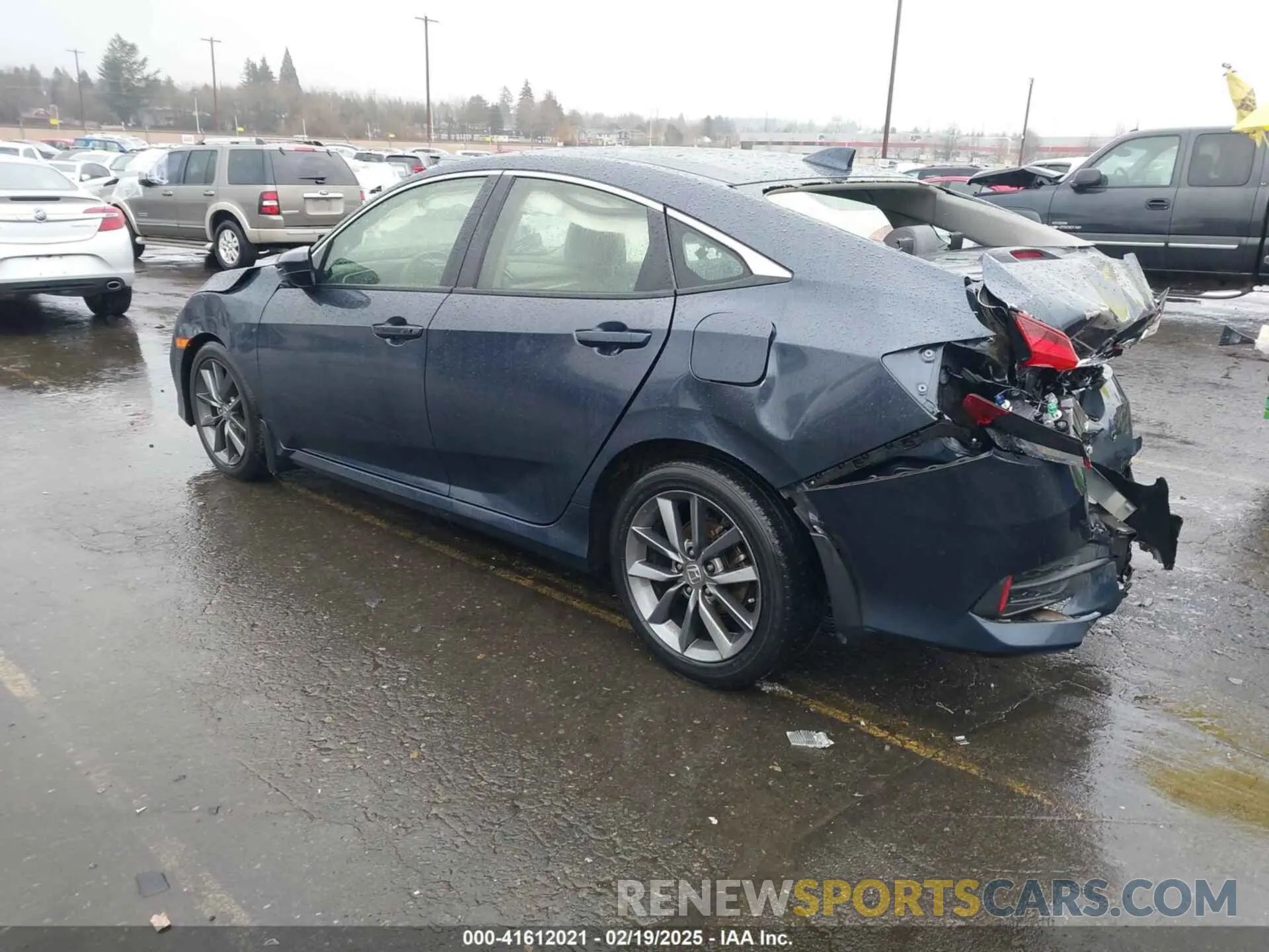 3 Photograph of a damaged car JHMFC1F34KX009754 HONDA CIVIC 2019