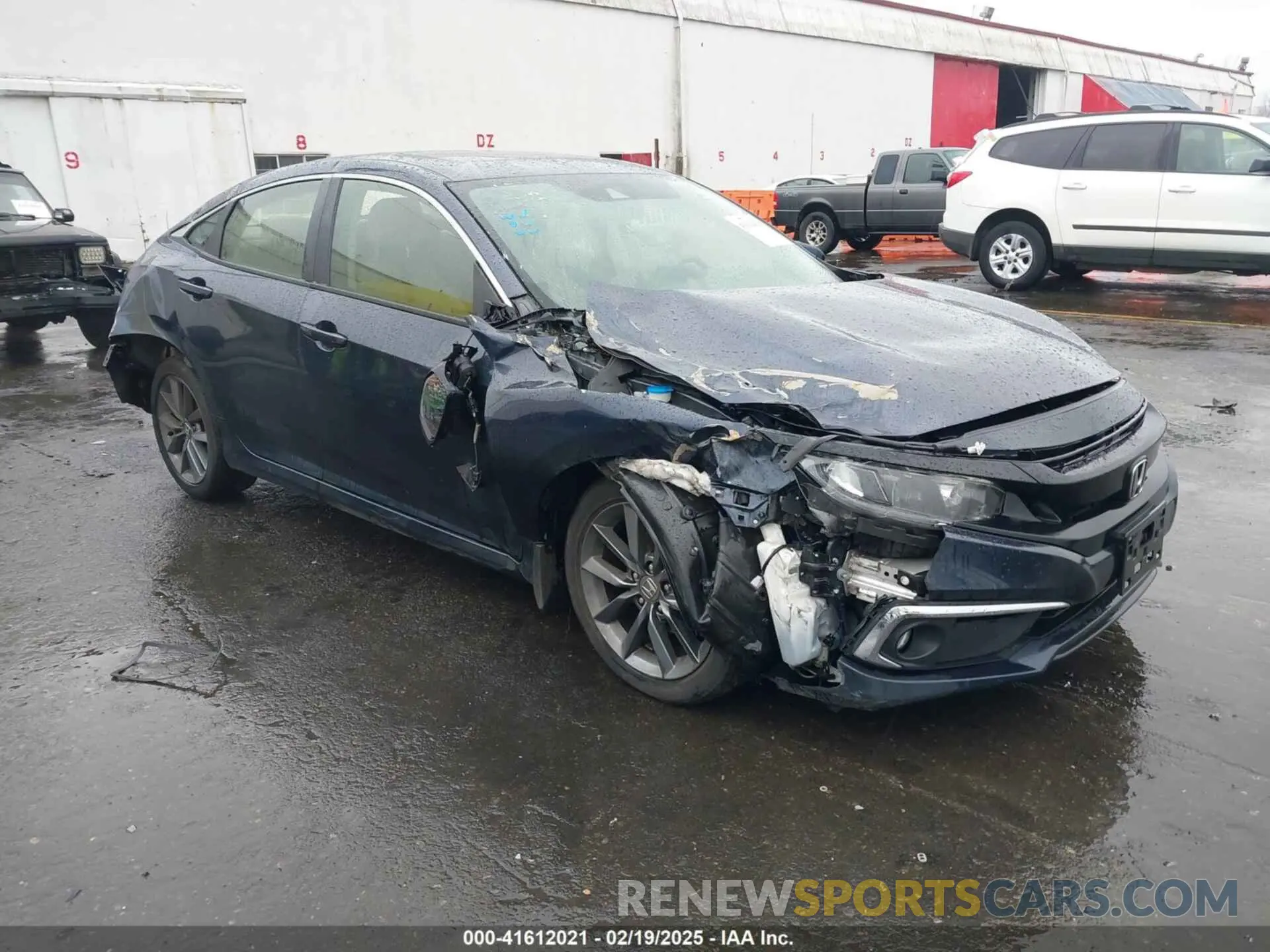 6 Photograph of a damaged car JHMFC1F34KX009754 HONDA CIVIC 2019