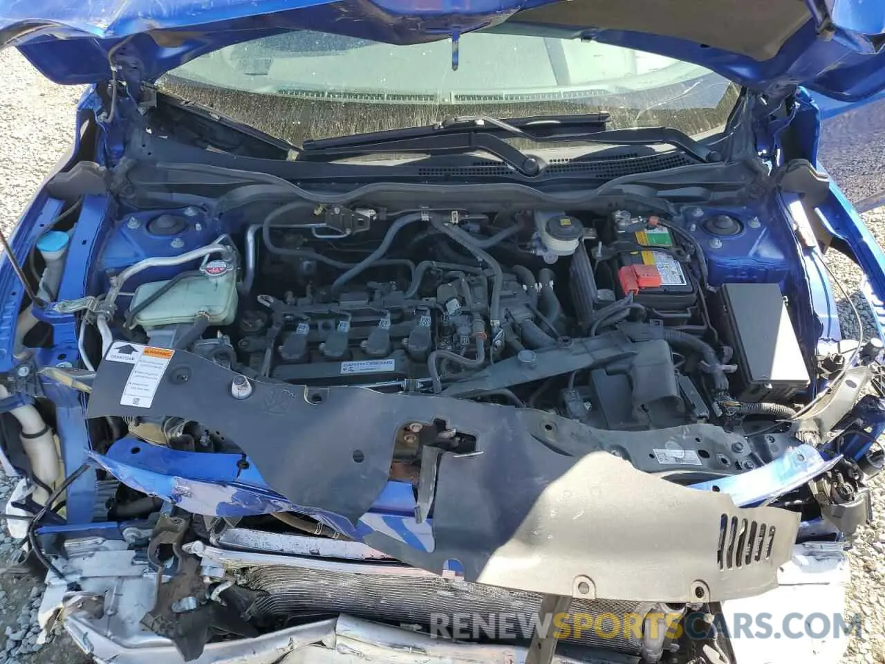 11 Photograph of a damaged car JHMFC1F34KX010578 HONDA CIVIC 2019