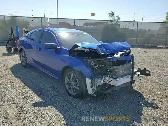 14 Photograph of a damaged car JHMFC1F34KX010578 HONDA CIVIC 2019