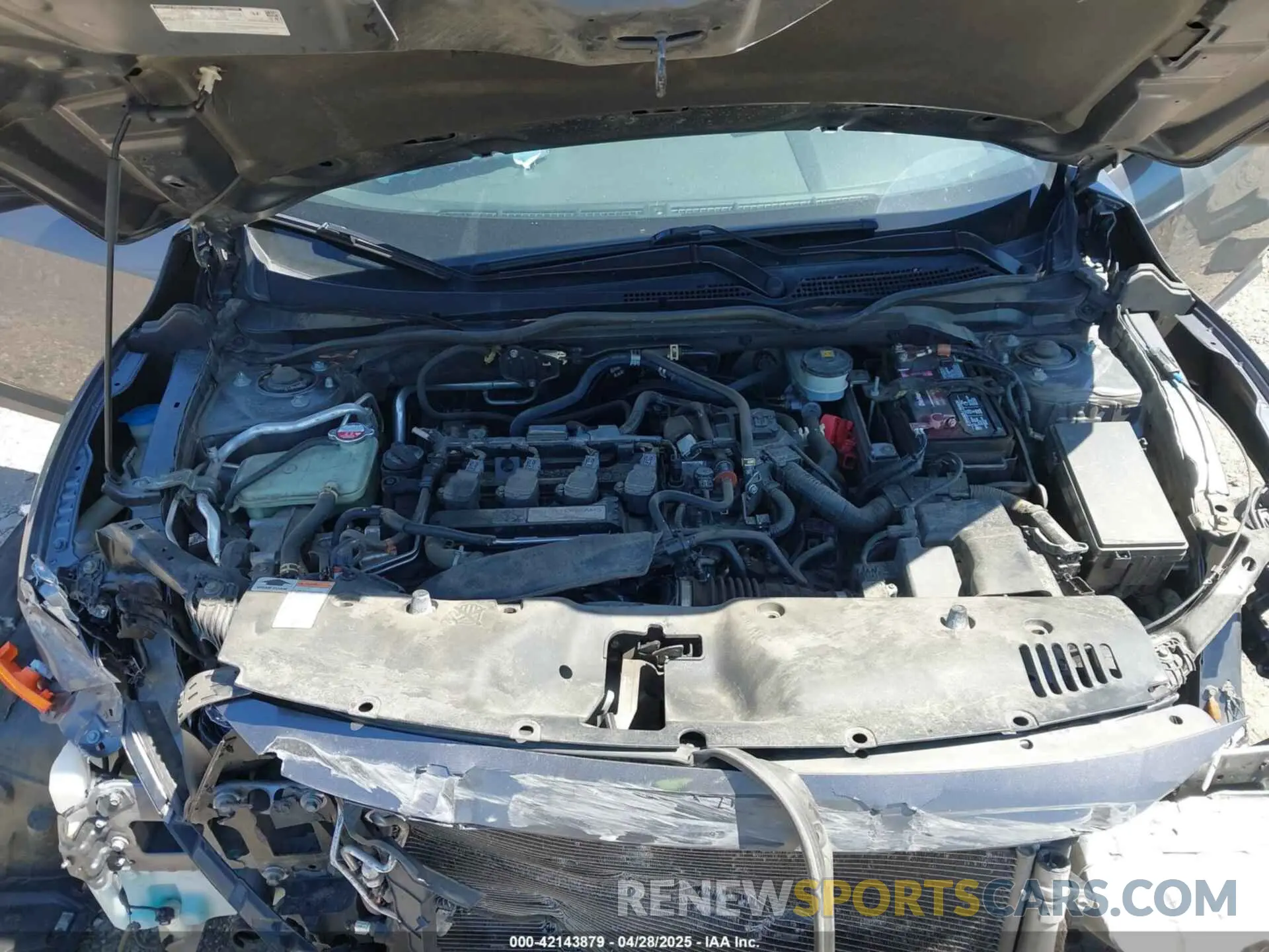 10 Photograph of a damaged car JHMFC1F35KX010508 HONDA CIVIC 2019