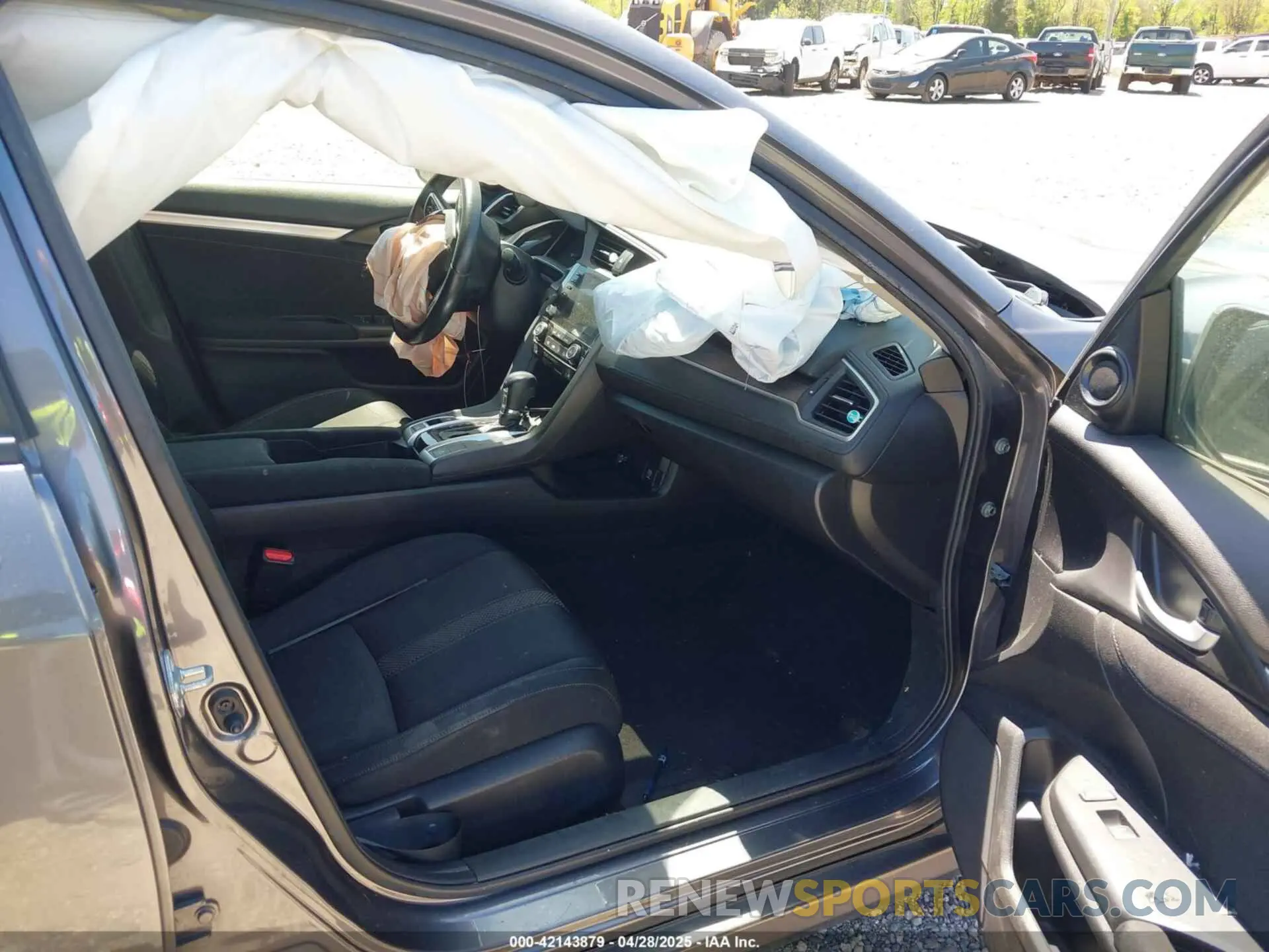 5 Photograph of a damaged car JHMFC1F35KX010508 HONDA CIVIC 2019