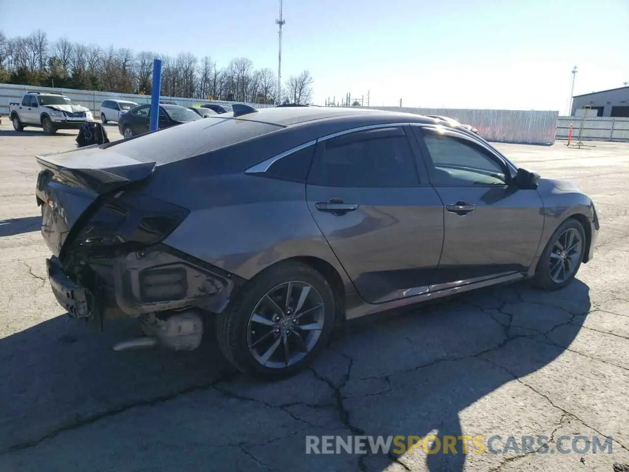 3 Photograph of a damaged car JHMFC1F35KX013232 HONDA CIVIC 2019