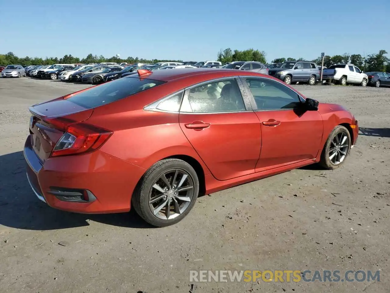3 Photograph of a damaged car JHMFC1F36KX013336 HONDA CIVIC 2019