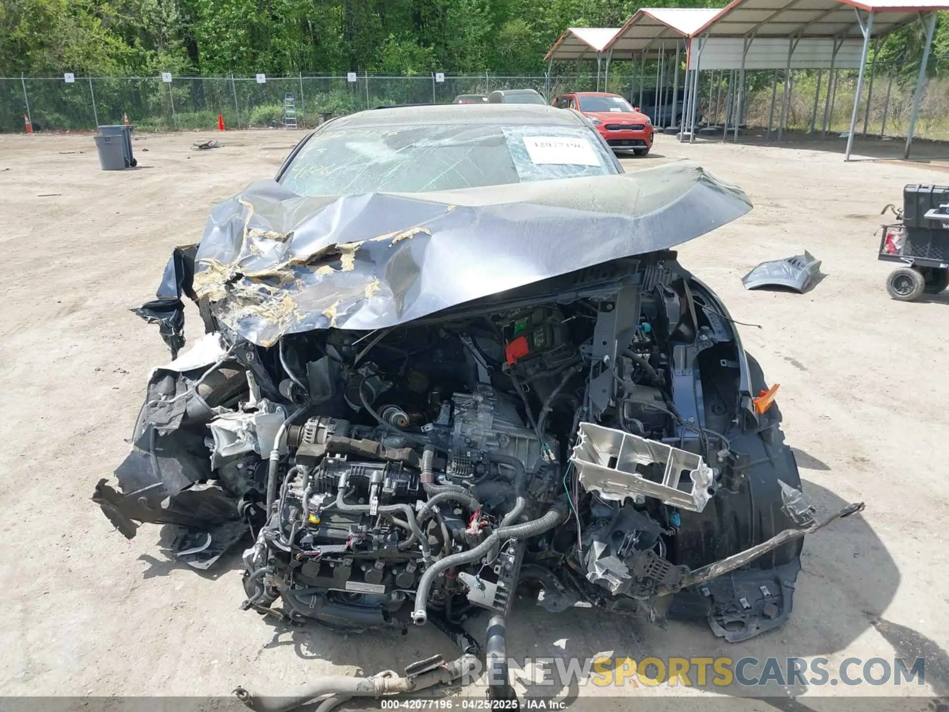 11 Photograph of a damaged car JHMFC1F37KX008758 HONDA CIVIC 2019