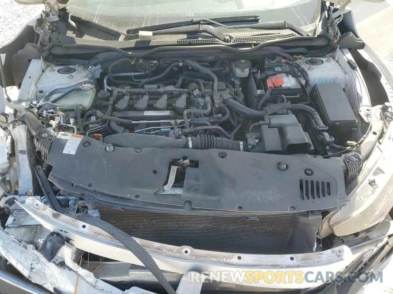 11 Photograph of a damaged car JHMFC1F37KX012051 HONDA CIVIC 2019