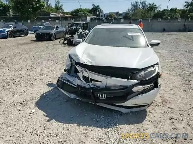 13 Photograph of a damaged car JHMFC1F37KX012051 HONDA CIVIC 2019