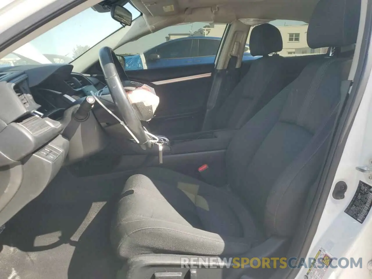 7 Photograph of a damaged car JHMFC1F37KX012051 HONDA CIVIC 2019