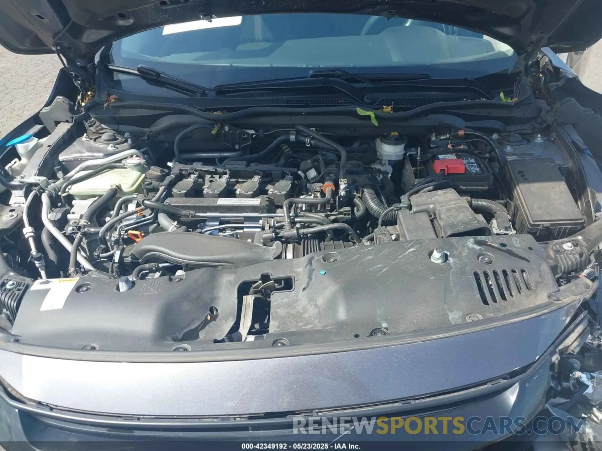 10 Photograph of a damaged car JHMFC1F38KX006145 HONDA CIVIC 2019