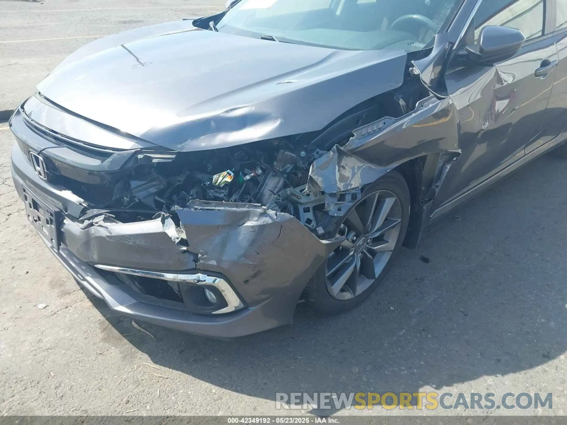 6 Photograph of a damaged car JHMFC1F38KX006145 HONDA CIVIC 2019